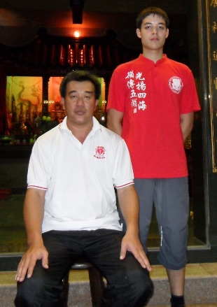 Meister Choo Chuan Chew und Dennis Seet